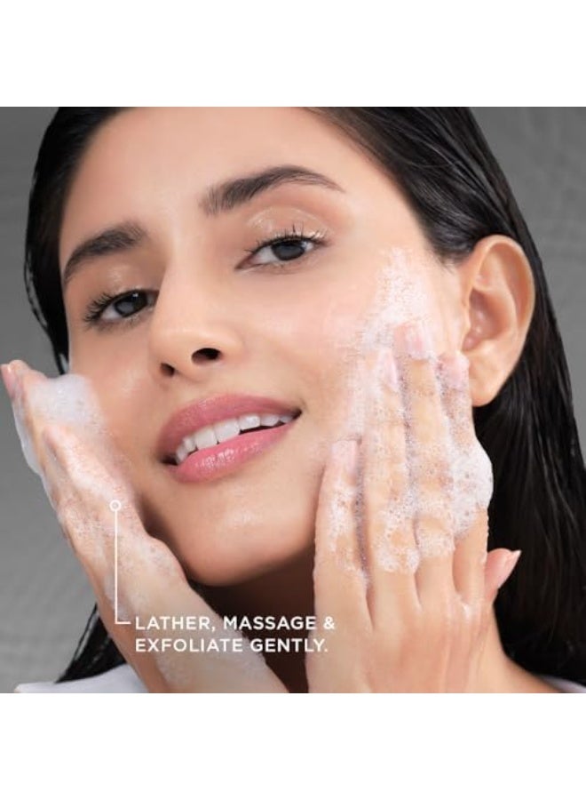 PONDS Pond's Bright miracle with Activated Charcoal Detox facewash Deep Cleans Impurities Dirt And Pollution For 2X Brighter Glowing Skin,150 g - Image 2
